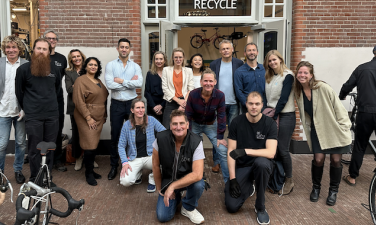 Wethouder Alexander Scholtes op werkbezoek bij Dagbesteding