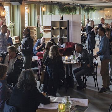 succesvolle ontmoeting met werkgevers