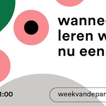 Openingswebinar Week van de participatie 2021